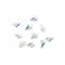 6.4mm Crystal AB Kite Glue-On Austrian Crystals by Bead Landing™, 10ct.